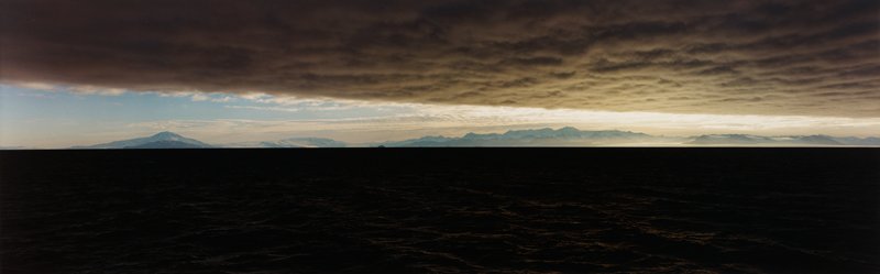 McMurdo Sound, Royal Society Range, from USCGC Polar Sea, Stuart D. Klipper, 1989
