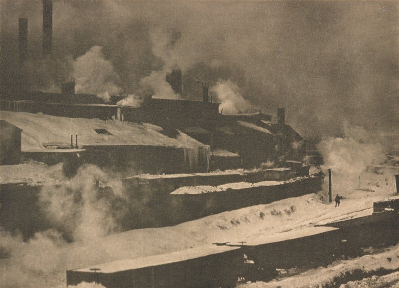 'Midst Steam and Smoke, Prescott Adamson, January 1904
