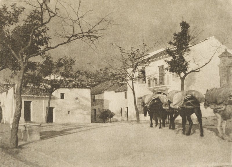 A Square - Ronda, James Craig Annan, January 1914