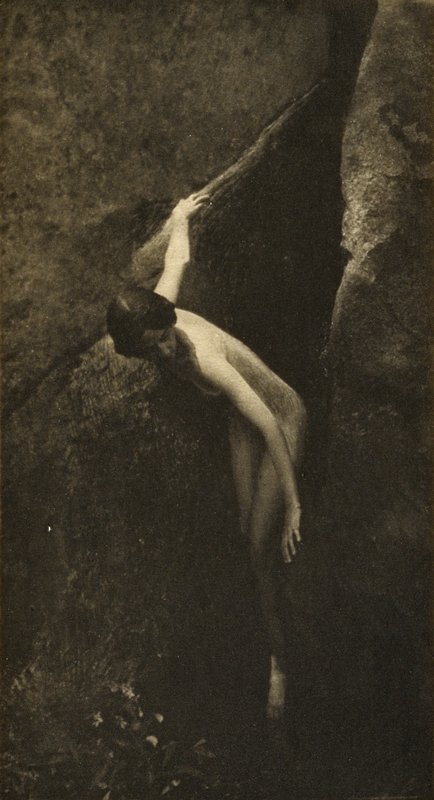 The Cleft of the Rock, Anne W. Brigman, April 1912