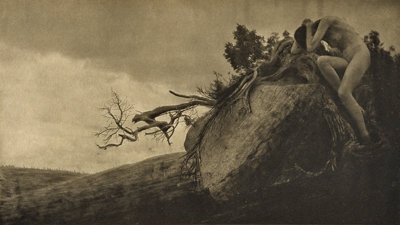Finis, Anne W. Brigman, April 1912