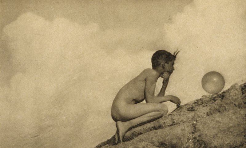 The Wondrous Globe, Anne W. Brigman, April 1912