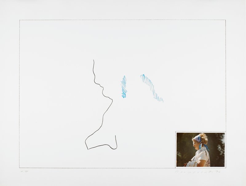 Raw Prints (Blue) by John Baldessari