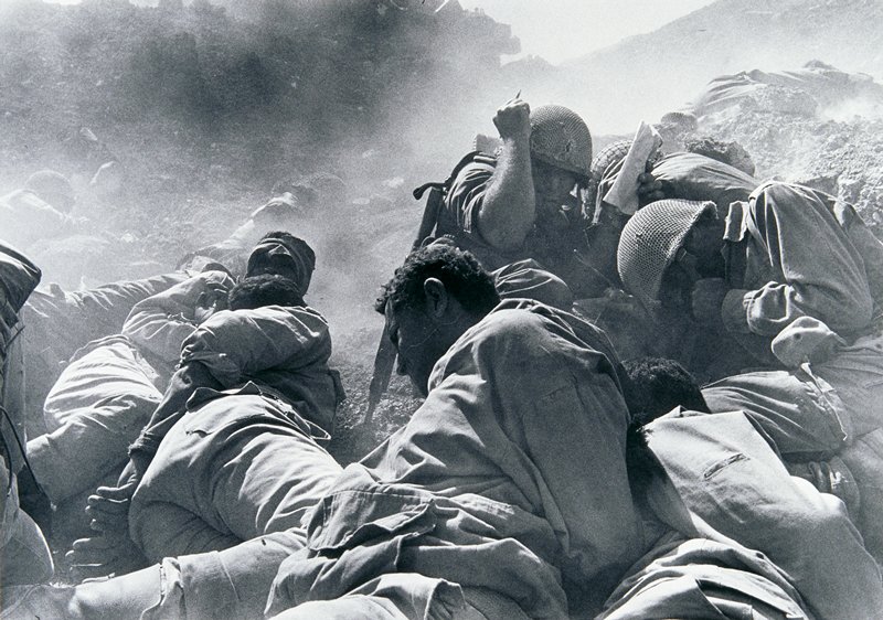 Artillery Barrage, Suez Canal, Yom Kippur War, Micha Bar-Am, 1973