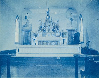 Catholic Church, Father Sproll, Rulo, Nebraska, Agnes Winterbottom Cooney, c. 1900