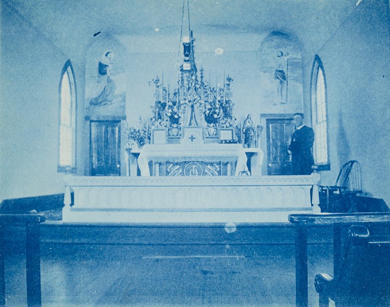 Catholic Church, Father Sproll, Rulo, Nebraska, Agnes Winterbottom Cooney, c. 1900