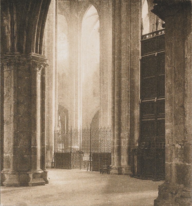 Height and Light in Bourges Cathedral, Frederick H. Evans, October 1903
