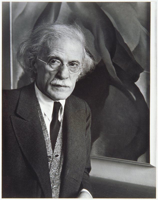 Alfred Stieglitz at An American Place, New York, Imogen Cunningham, 1934