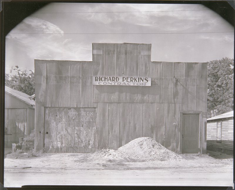 Tin Building, Moundville, Alabama, Walker Evans, 1936