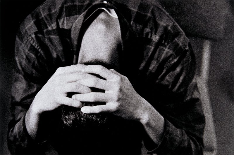 [man with hands on head], Larry Clark, 1963