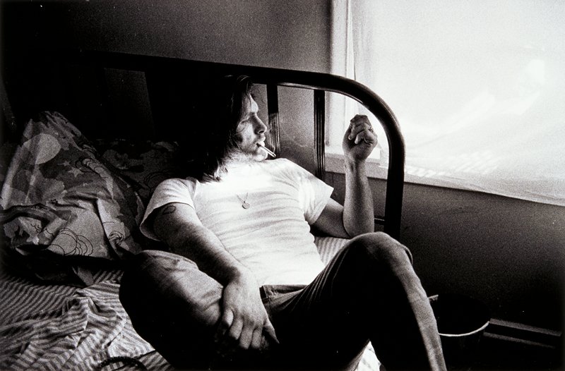Untitled (man on bed), Larry Clark, 1971 (printed 1980)