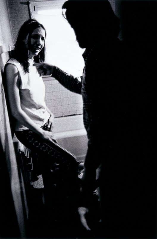Untitled (2 figures in bathroom), Larry Clark; Publisher: RFG