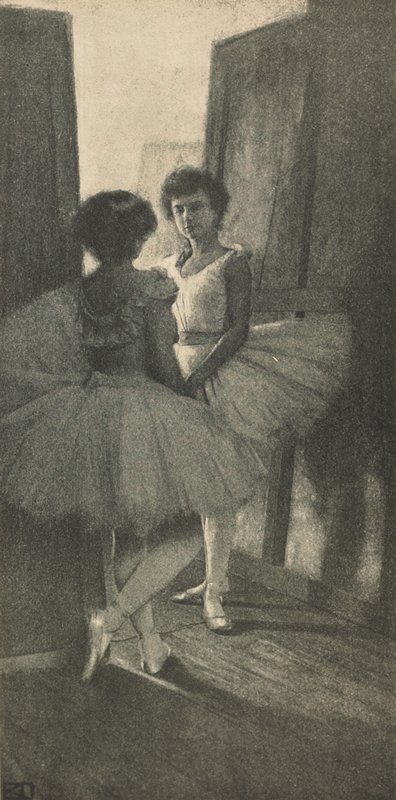 Behind the Scenes, Robert Demachy, July 1904