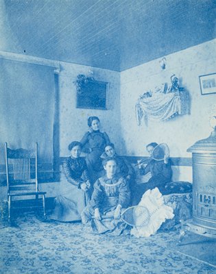 Winterbottom Sisters, Rulo, Nebraska, Agnes Winterbottom Cooney, c. 1900