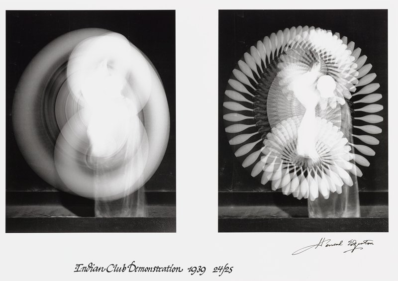 Indian Club Demonstration, Harold E. Edgerton, 1939