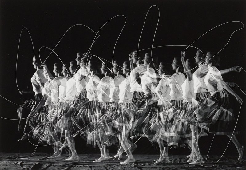 Moving Skip Rope, Harold E. Edgerton, 1952