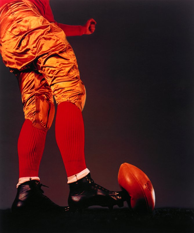 Football Kick, Harold E. Edgerton, 1938