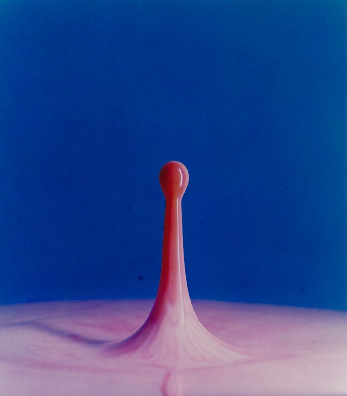 Cranberry Juice into Milk, Harold E. Edgerton, 1960
