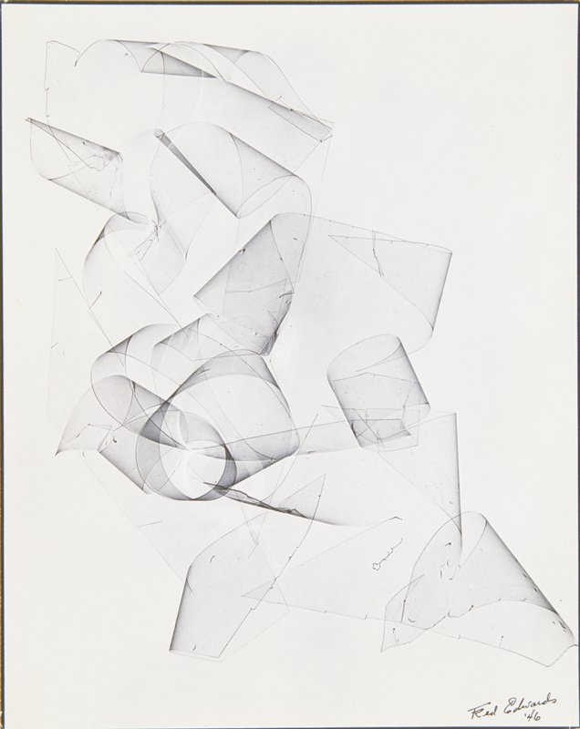 Abstract composition, Fred W. Edwards, 1946