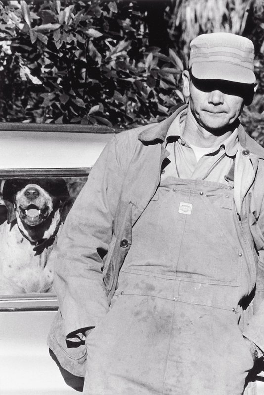 Man and Dog, South Carolina, Elliott Erwitt, 1962 (printed 1977)