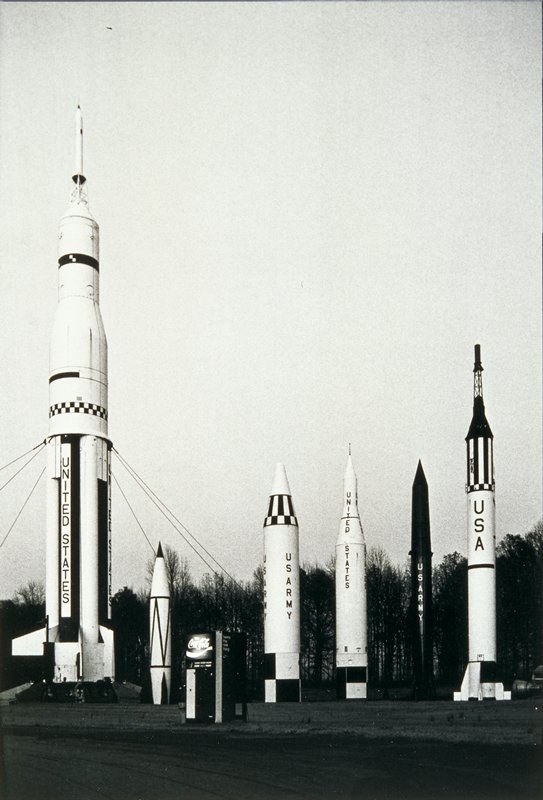 Coke Machine and Missles, Huntsville, Alabama, Elliott Erwitt, 1974