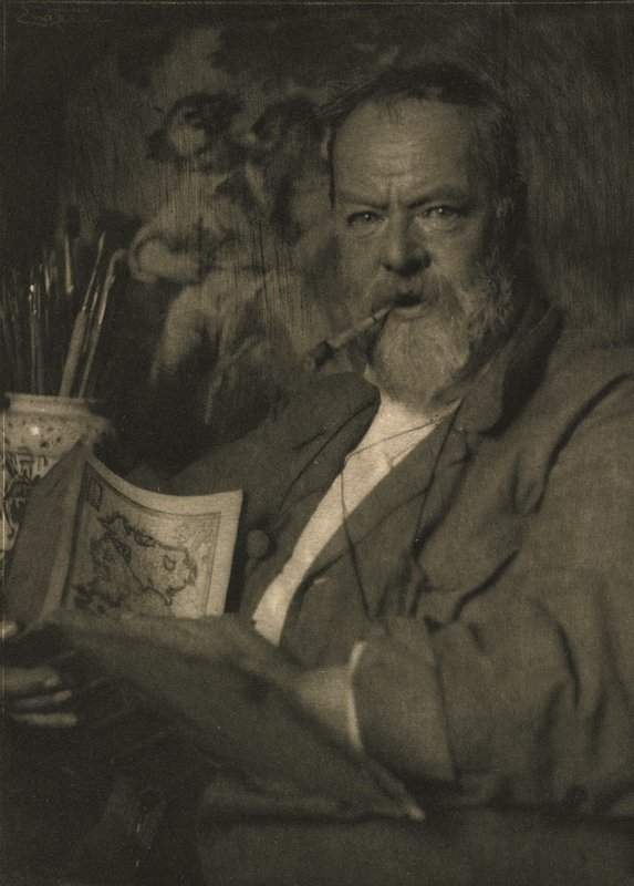 Prof. Adolf v. Seitz, Frank Eugene, July 1910