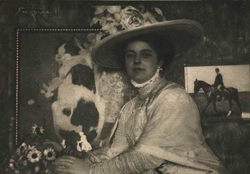 Frau Ludwig von Hohlwein, Frank Eugene, July 1910