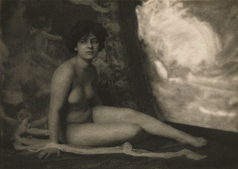 Nude--A Study, Frank Eugene, July 1910