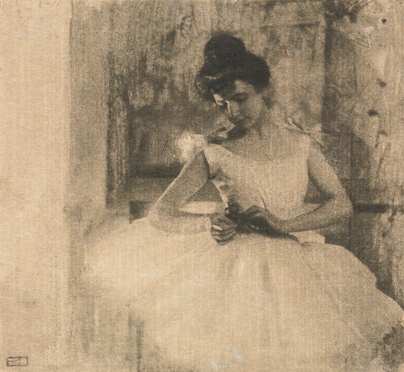 Behind the Scenes, Robert Demachy, October 1906