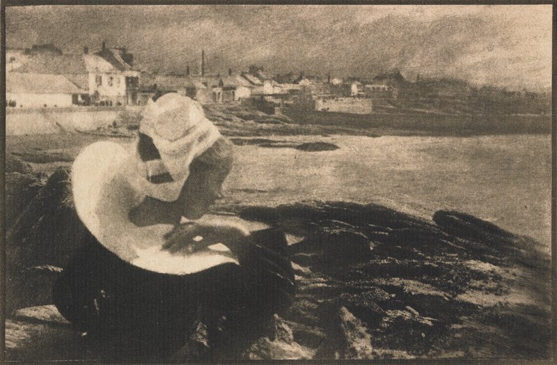 In Brittany, Robert Demachy, January 1904