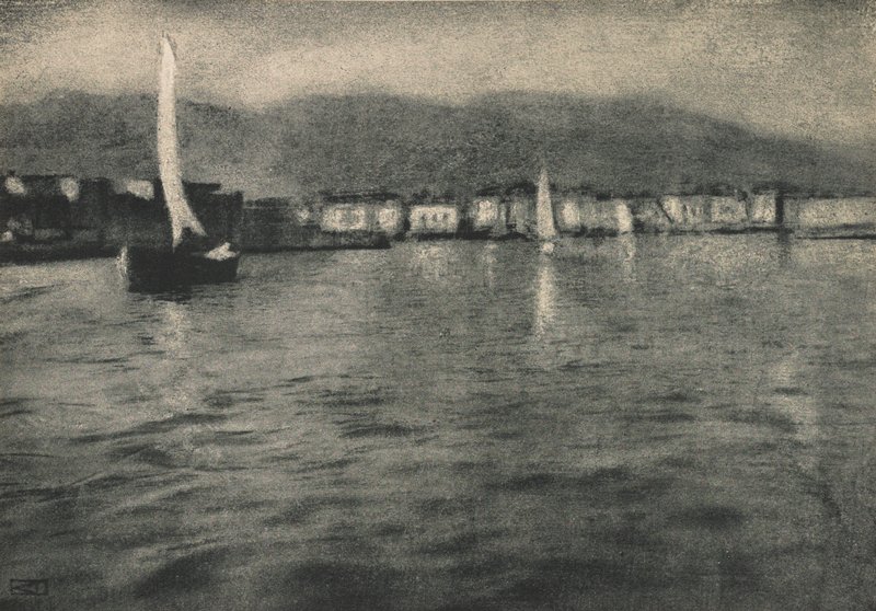 On the Lake, Robert Demachy, January 1904