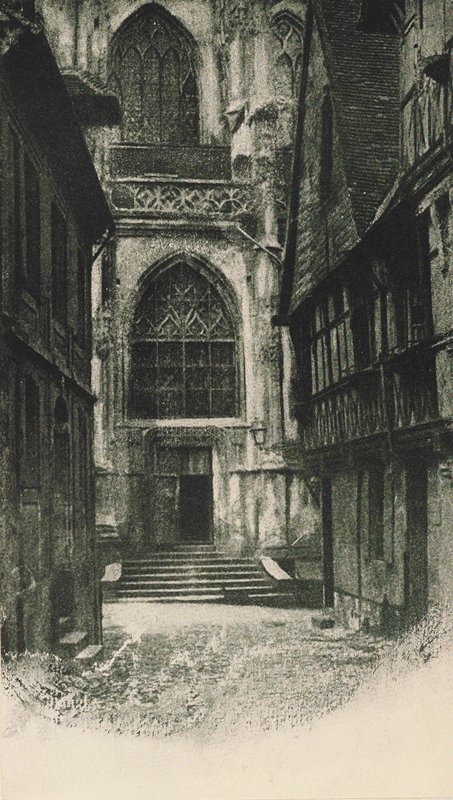 Street in Lisieux, Robert Demachy, October 1906