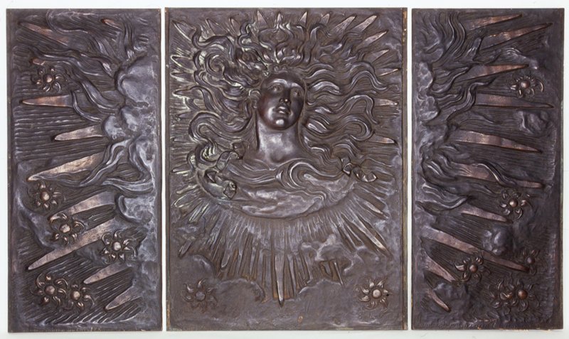 Plaque, Elihu Vedder, 19th century