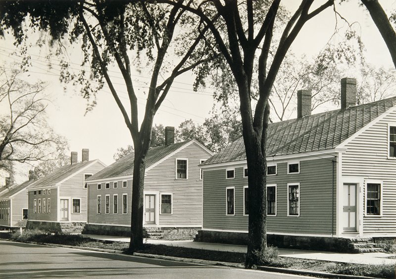 Millworkers' Houses in Willimantic, Connecticut, Walker Evans, 1931