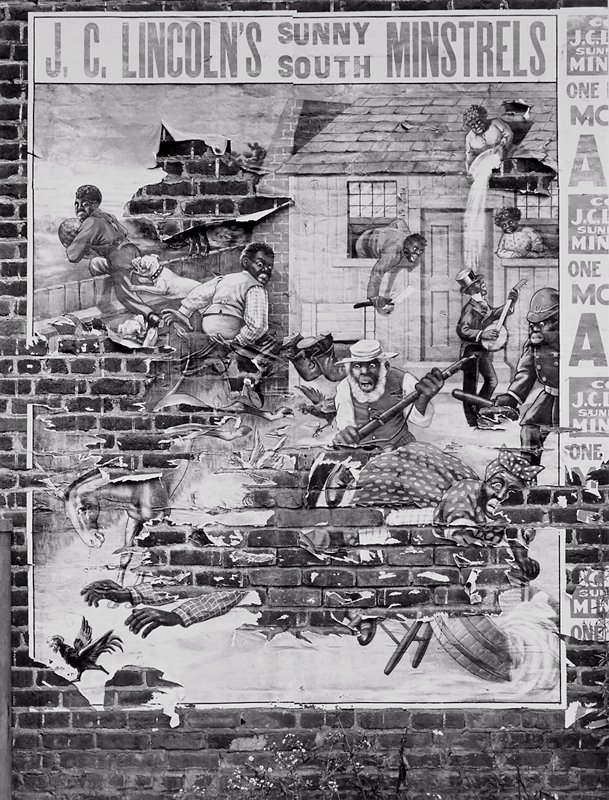 Minstrel Poster, Alabama, Walker Evans, 1936