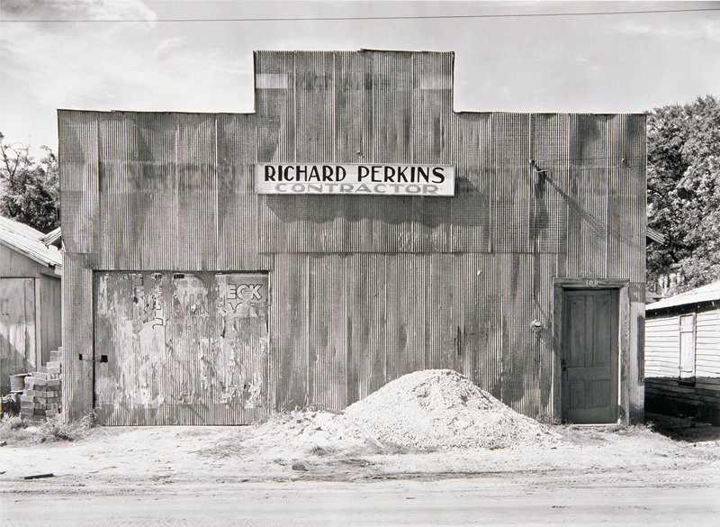 Tin False Front Building, Moundville, Alabama, Walker Evans, 1936