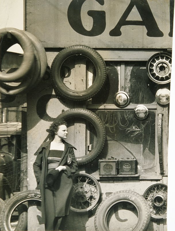 Garage, Atlanta, Georgia, Walker Evans, March 1936