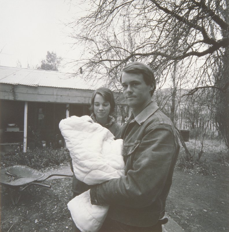 A Young Family, Grass Valley, Nevada, Jonas Dovydenas, 1973