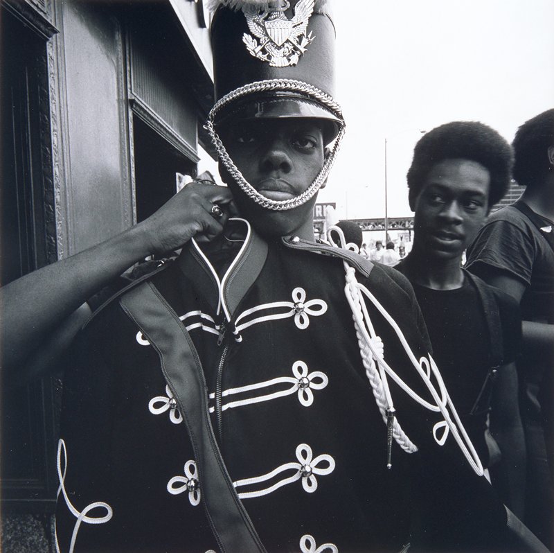 Amvets Parade Bugler, Chicago, Jonas Dovydenas, 1975