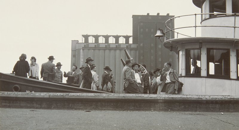 Buffalo Harbor, Allen Downs, 1948