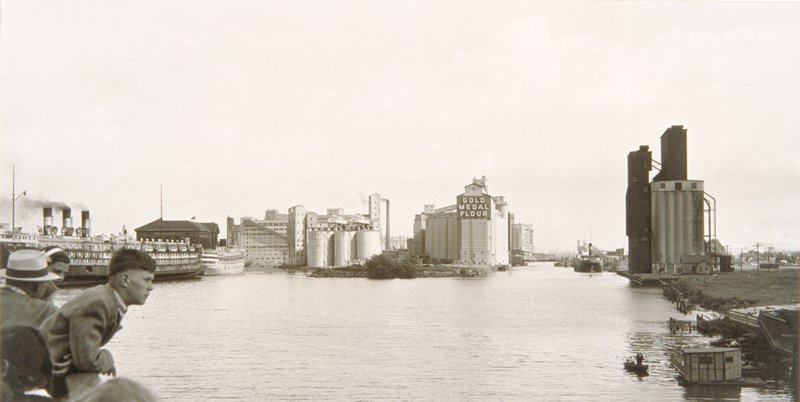 Buffalo Harbor, Allen Downs, 1947