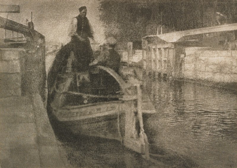 A Thames Locker, George Davison, April 1907