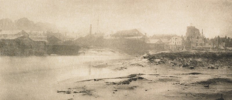 Wyvenhoe on the Colne in Essex, George Davison, апрель 1907