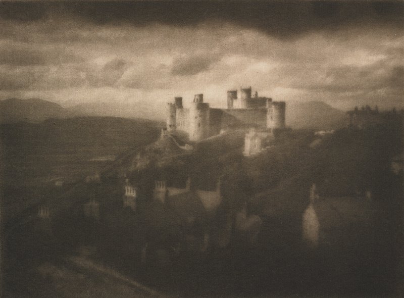 Harlech Castle, George Davison, апрель 1909