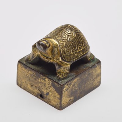 Dokumentasi “Official seal”; Gilt bronze. Minneapolis Institute of Art.