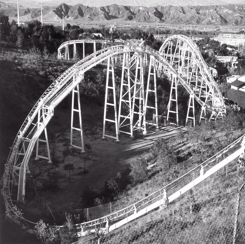 View, Magic Mountain, Valencia, California, Joe Deal, 1977