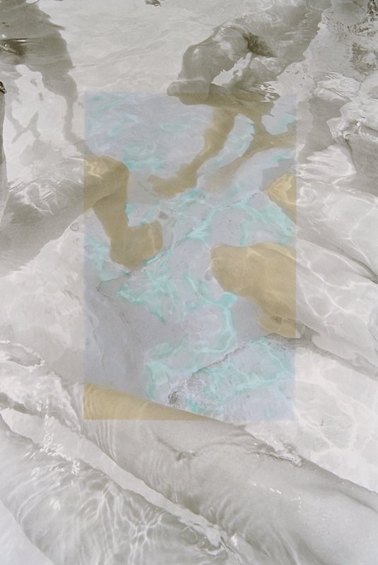 Hot Springs Bathers, Hailey, Idaho, Peter de Lory, 1975