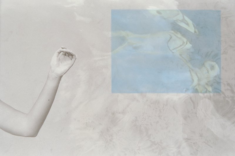Hand in Water, Idaho, Peter de Lory, 1975
