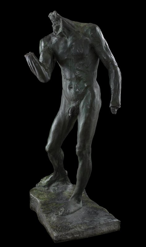 Study for a Burgher of Calais (Pierre de Wiessant), Auguste Rodin, modeled c. 1885 in plaster