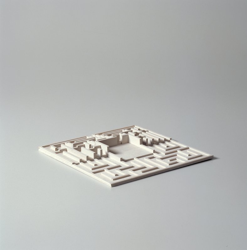 Model for Proposed Labyrinth, John Willenbecher, 1991